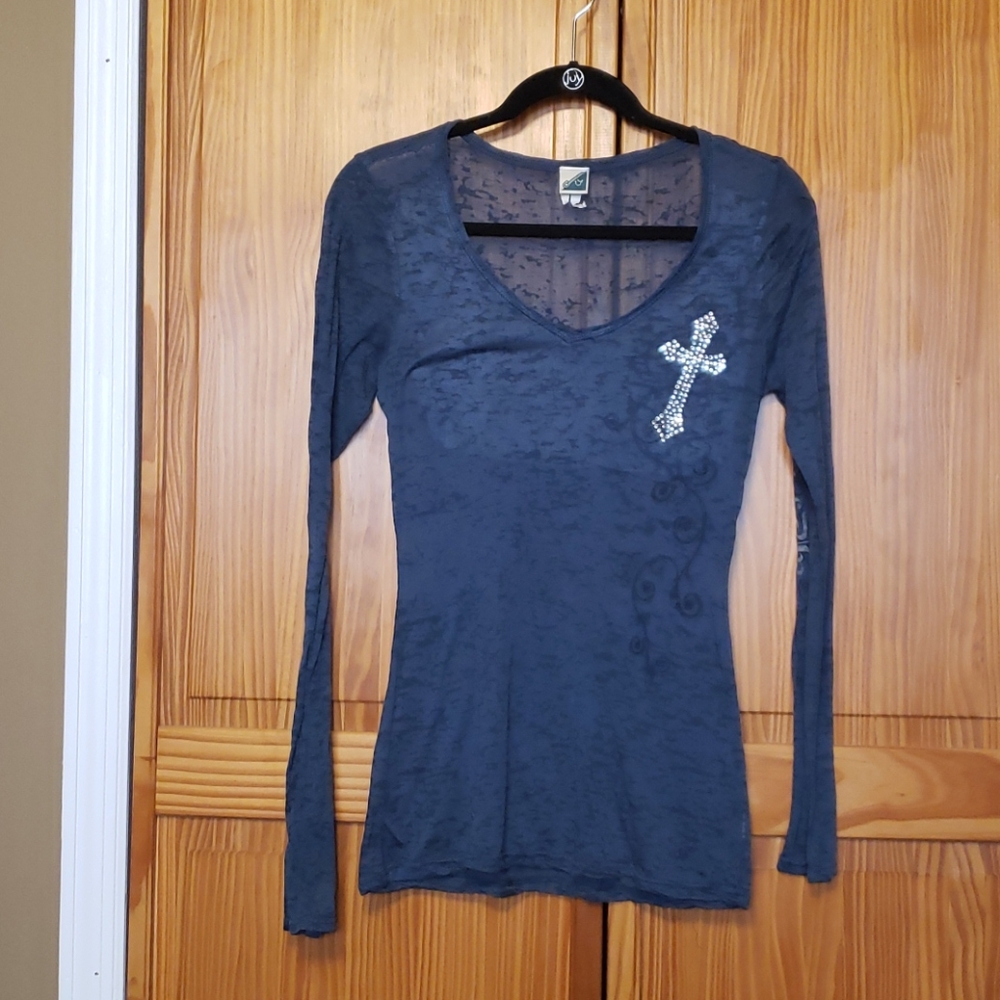 Burnout longsleeve tshirt
